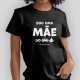 T-shirt senhora  “Mãe do c*r*lho”